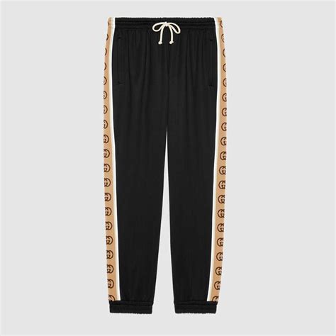 gucci track pants with snake|gucci side stripe track pants.